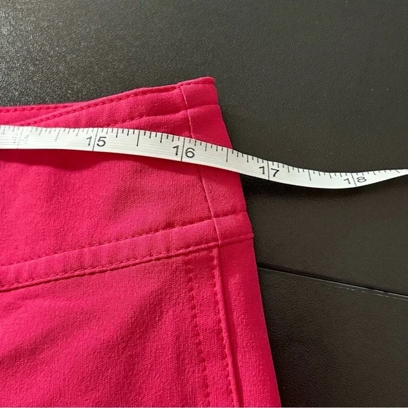 Patagonia Shorts Women's Pink Hip Pocket Front Tie & Snap Size 6 - Picture 7 of 8
